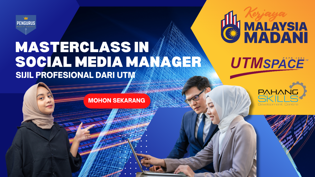 Program Bina Kerjaya Pahang Skills Masterclass in Social Media Manager